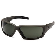 Venture Gear 오버워치 슈팅 보안경 OD 그린 포레스트 그레이 색상의 김 서림 방지 렌즈, Od Green/Smoke Green