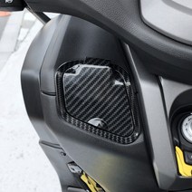 21-23 야마하 NMAX125 이너 포켓 카본 커버 튜닝 엔맥스125 카바 블랙, Carbon - 카본, 1개