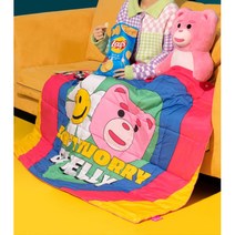 [벨리곰] 위글위글X 패딩담요, 1개, 상세 설명 참조