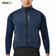 승마 조끼 보호 승마용품 남성 여성 안전 WOSAWE 가을 겨울 남자 Windproof 사이클링 조끼 따뜻한 열 Slee, 02 Dark blue_02 L