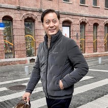 중년 남자 아버지 패딩 60 70 80대 아빠 할아버지 사무실 자켓