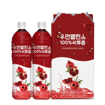 렛츠미 우먼밸런스 석류즙 선물세트, 1000ml, 2개입
