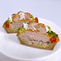 멍미니케이크1P 강아지생일 타르트 강아지케이크, 맛선택, 연어