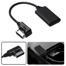 오디오 AUX 케이블 어댑터 블루투스 AMI MMI A1 A3 A5 A6 A8 Q3 Q5 Q7RS4 S3 S4, 01 Black