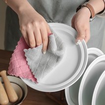 핸드타올 주방타올 양면 행주 10P 업소 식당 급식 단체용 숟가락행주 젓가락행주 행주타올 드라이 물닦는타올 물닦는행주, 본상품선택, 파스텔극세사행주_소 10P
