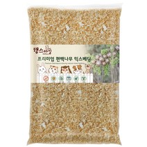 햄스타일 반려동물 프리미엄 편백나무 믹스 베딩 화이트, 2kg, 1개