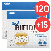 리얼 비피더스 강아지 유산균 대용량 120포 +15p, 단품