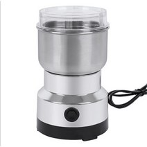 곡물분쇄기 그라인더 소형 전기 가정용 300ml Ultrafine 베이비 푸드 Pulverizer 커피 스파이스 페퍼 그레인 밀 2/4 블레이드, [01] 4 blades, [01] 미국, 01 4 blades_03 UK