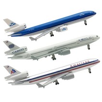 다이캐스트 항공기 모델 인테리어 20cm diecast md11 md-11 b777 klm american world cargo 비행기 랜딩
