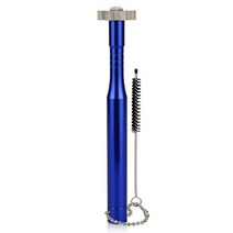 골프 클럽 헤드 웨지 및 아이언 청소용 브러시 골프 그루빙 도구, Blue