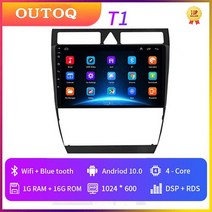 2din 안드로이드 10 카플레이 자동차 라디오 멀티미디어 플레이어 GPS 네비게이션 2din 아우디 A6 C5 19972004 S6 2 19992004 용 Dvd 없음, T1