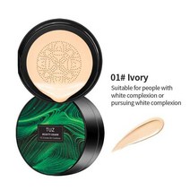 버섯 헤드 에어 쿠션 CC 크림 보습 컨실러 풀 커버리지 내추럴 리페어 아이솔레이션 지속적인 메이크업 뷰, 한개옵션1, 07 C ivory white