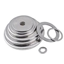 M6 스테인레스 스틸 304 플랫 와셔, 28 M6x1mm 35pcs