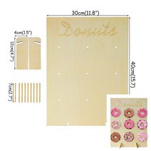 촬영박스10 개/몫 A-Z 웨딩 생일 파티 장식 베이비 샤워 풍선 아이 상자, 04 1set donuts wall D