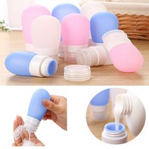 [DJ] 휴대용 실리콘 튜브용기 위생적 화장품 소분공병, 퍼플60ml(1P)