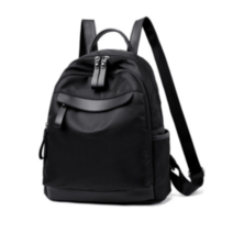 데일리 나일론 백팩 이어폰 홀 여성가방