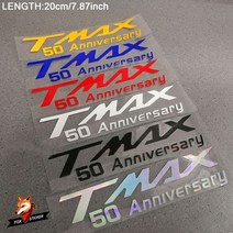 폼나는 헬멧 야외활동 반사 형 스티커 오토바이 Whees Rims 헬멧 바디 쉘 탱크 패드 Fairing for YAMAHA TM, 05 TMAX Red