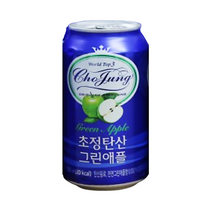일화 초정 초정리 광천수 탄산수 350 ml 48 캔 그린애플 맛있는 코스트코 탄산수, 탄산 그린애플 350ml x 48캔