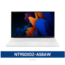 삼성전자 2021 갤럭시북 이온2 15.6, 미스틱 화이트, 코어i5 11세대, 256GB, 16GB, Linux, NT950XDZ-A58AW