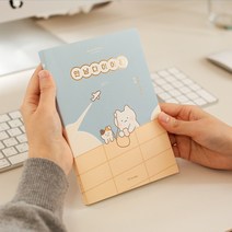 만년 바이나쿠 안냥 다이어리 고양이 일러스트 플래너, 0203 하늘