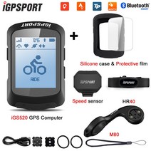미아방지 반려견 자전거 위치추적기 IGPSPORT-IGS520 GPS HR60 심박수 센서 사이클링 컴퓨터 ANT + 내장 가, 한개옵션1, 08 iGS520 Group 8