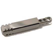 TEC Accessories Pixel Ti 마이크로라이트 - 정밀 가공 티타늄 키체인 LED 손전등 (웜 화이트 색상) EDC용 교체 가능한 배터리가 있는 초경량 470433, Titanium - Warm White LED