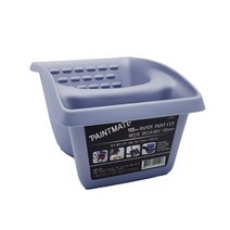 페인트 도구 통 도료 트레이 플라스틱 부자재 100mm