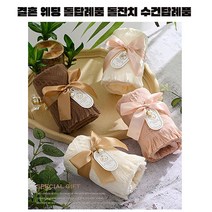 돌답례품 돌잔치 수건답례품 소규모 선물 고희 칠순 결혼 웨딩 개업, 핑크 타월+핑크 리본