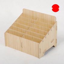 명함수납함 핸드폰 오피스 호텔 꽂이 스탠드 사무실 케이스, 12칸 메이플 우드