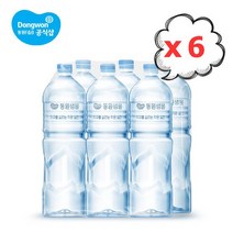 동원 샘물 무라벨 2L 36병[6병x6팩], 없음