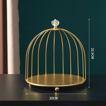인테리어선반 철제벽선반 조립식 북유럽 스타일 새장 정리 수납 선반 화장품 박스 보관함, [09] Gold single layer