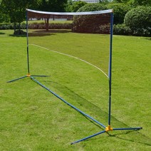 휴대용 훈련 비치 발리볼 배드민턴 스포츠 테니스 네트 캐리 백 포함