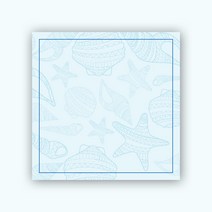 피에스준 예쁜 떡메모지 디자인 모음 메모지, 1개, 떡메 071. 마린라이프 감성 디자인