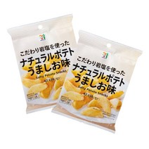 일본 세븐일레븐 버터맛 포테이토 감자맛 스낵 42g 2봉지