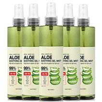 메이포레 리얼 모이스처 알로에 수딩젤 알로에베라 99% 알로에미스트 대용량 250ml, 04_메이포레 알로에미스트(250mlX5개)