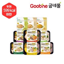 굽네 하루두끼 599kcal미만 1주 식단 외 소맛닭 세트 골라담기, 02.소맛닭&만두 패키지_FR58, 상세설명 참조