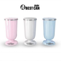 [베베모델/이중덮개형][항균리필롤 10개월분장착]5중밀폐휴지통, 상세설명 참조, [베베모델/이중덮개형] B200AR2 B(블루)