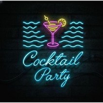 술 바 네온싸인 Cocktail 라운지펍 칵테일 네온등 24종 12V, A17 새해 글로우 네온 레터