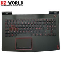 nordic keyboard with shell c cover palmrest upper case and touchpad for lenovo legion y520-15ikb 노트북