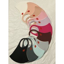 [2+1]천연닥나무 100% 숨쉬기편한 빨간물고기마스크 10color(성인용), M-중, 7.핫핑크