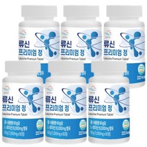 류신 타블렛 알약 산양유 단백질 60정 프리미엄 1000mg x 60개, 6개