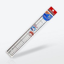 [알파] 컷팅안전방안자 30cm, [2137390]옵션없음