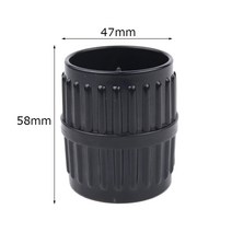 4-42Mm 튜브 리머 내부 외부 파이프 금속 연마 Pvc 구리 용 디버링 도구 알루미늄 강관 커터, 한개옵션0