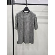 킨록 린넨 혼방 스트라이프 티셔츠