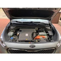 기아 니로 스트럿바 NIRO본넷리프트 니로 쇽업쇼바 니로스트러츠바, 노란색 탄소 섬유