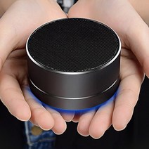 비블리스 HBS001 자전거 스피커 미니 라디오 휴대용 블루투스 LED 캠핑 아웃도어, 블랙