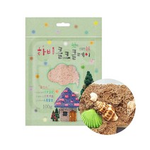 토단 콜크 클레이 단색 100g 코르크 점토 찰흙 재료, 핑크