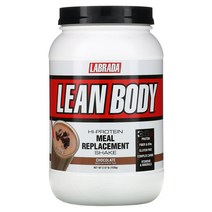 Labrada Nutrition Lean Body 라브라다 뉴트리션 린 바디 식사 대용 단백질 쉐이크 초콜렛맛 1120g, 1개, 기본