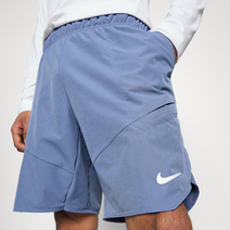 나이키 테니스 어드밴티지 쇼츠 스우시 반바지 슬레이트 블루 남성