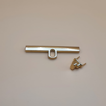 크로스 버클 잠금쇠 가방 잠금장치 장식참 핸드백 숄더백 가방 의류 부자재 S7, 잠금장치 라이트골드 S7